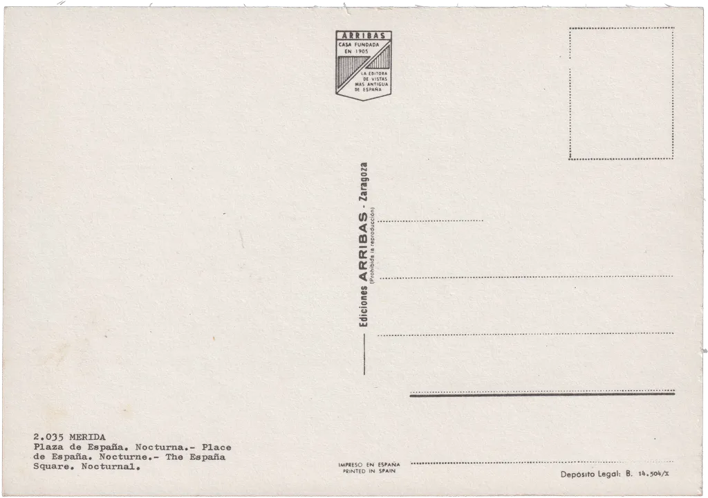 Postcard 006 — back