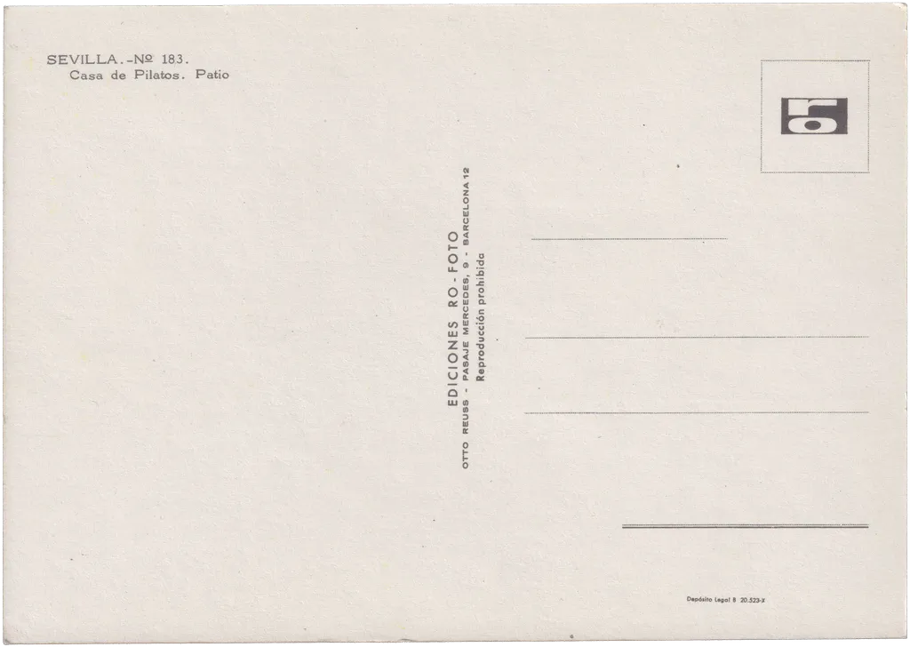 Postcard 008 — back