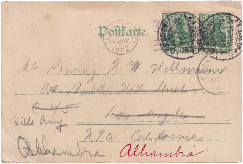 Postcard 012 — back