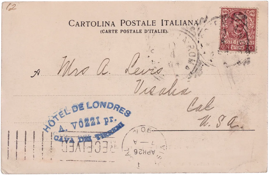 Postcard 019 — back