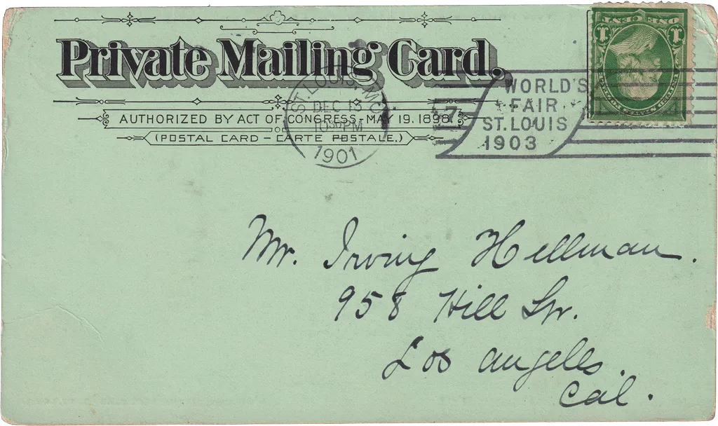 Postcard 024 — back