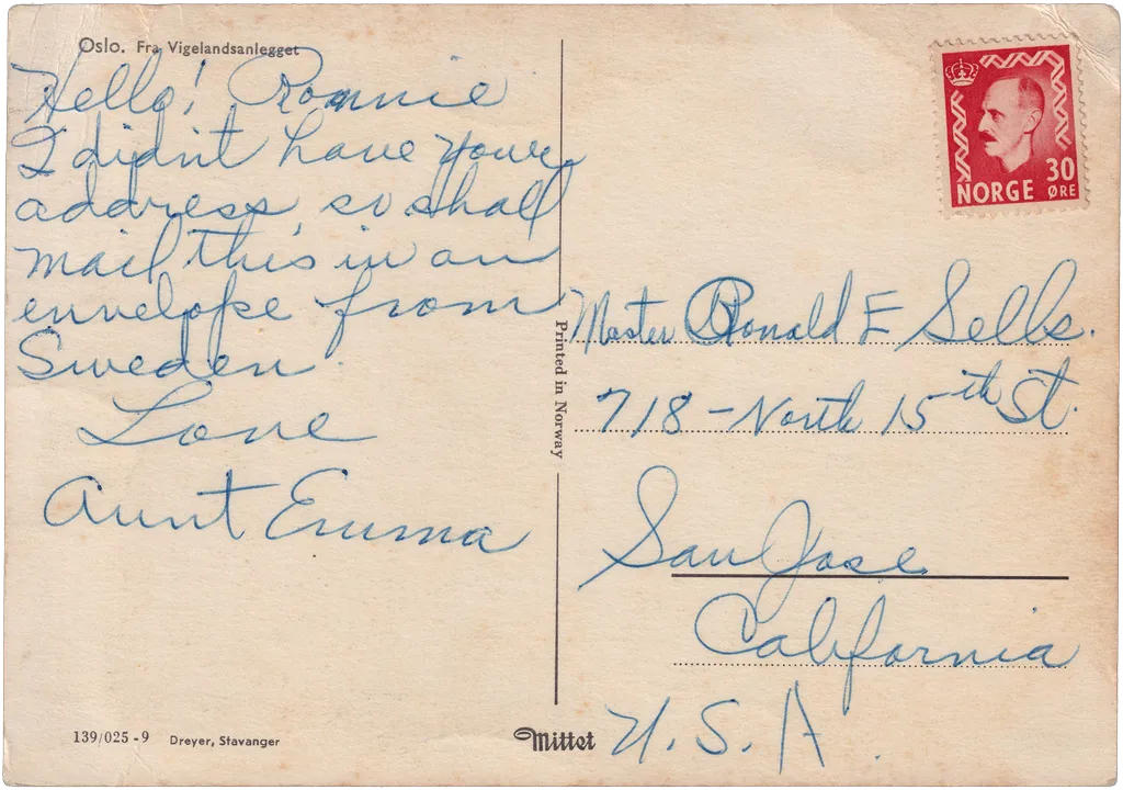 Postcard 029 — back