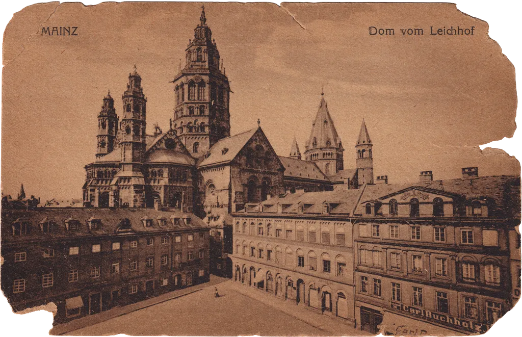 MAINZ, Dom Vom Leichhof — front