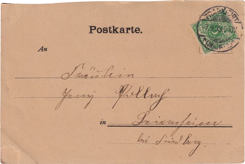 Postcard 038 — back