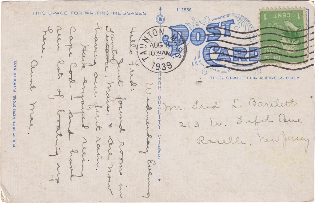 Postcard 044 — back