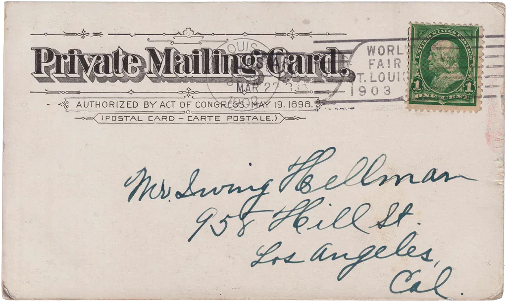 Postcard 046 — back