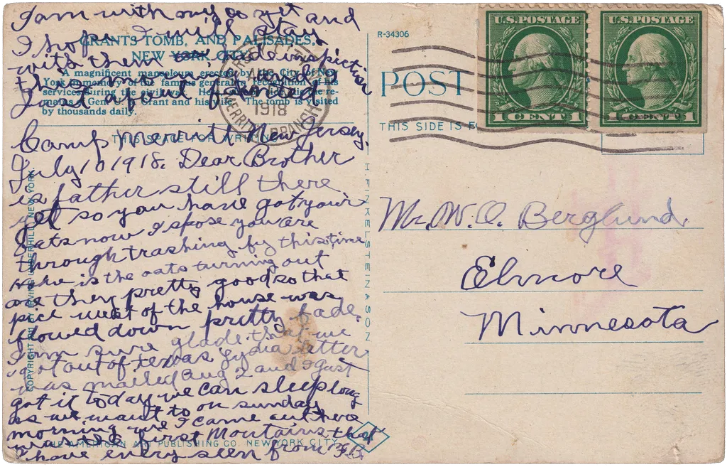 Postcard 055 — back