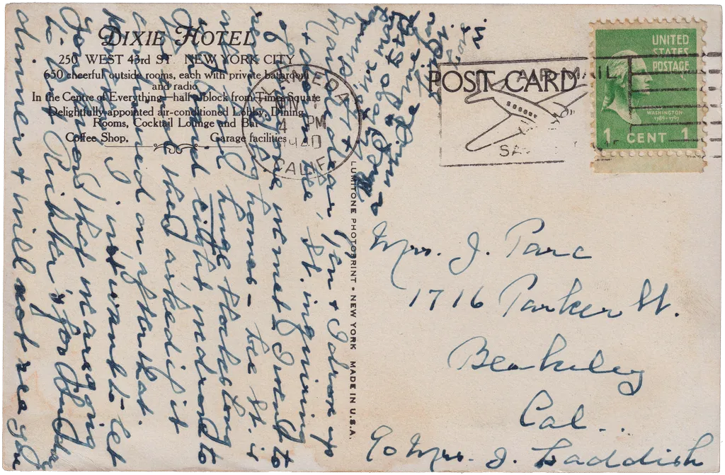 Postcard 057 — back