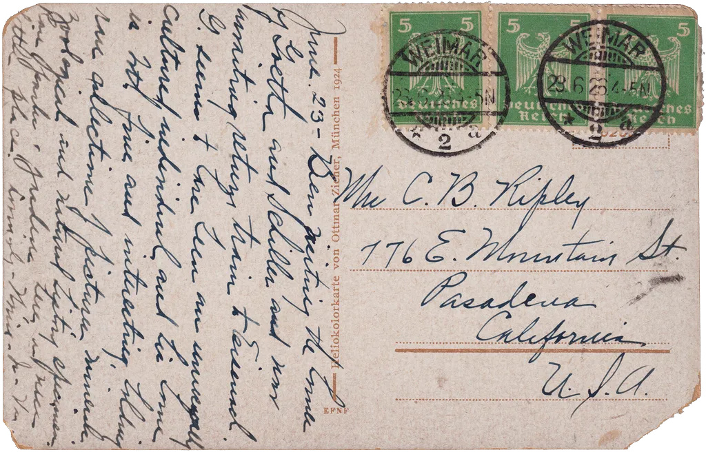 Postcard 066 — back